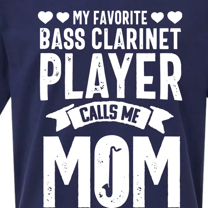 Bass Clarinet Player Funny Music Instrument Marching Band Sueded Cloud Jersey T-Shirt