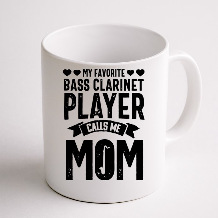 Bass Clarinet Player Funny Music Instrument Marching Band Front & Back Coffee Mug