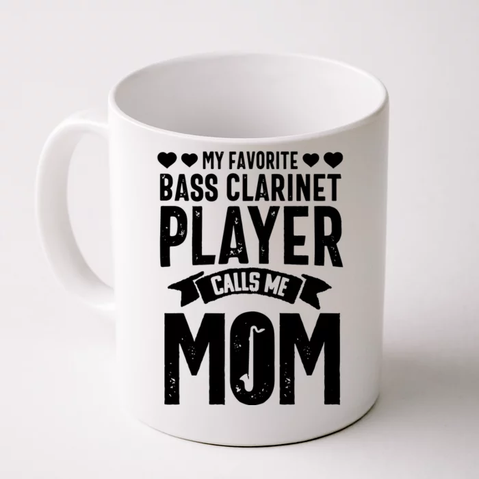 Bass Clarinet Player Funny Music Instrument Marching Band Front & Back Coffee Mug