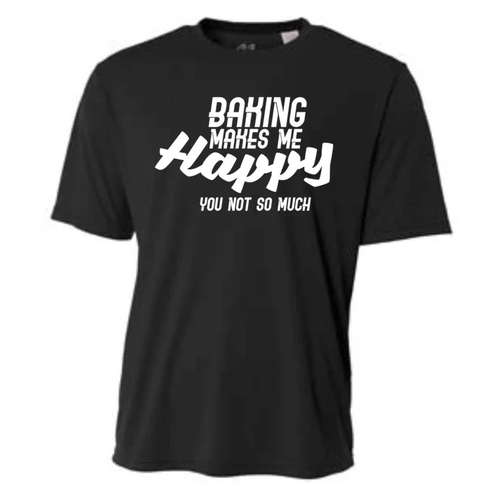 Baking Chef Profession Food Gift Cooling Performance Crew T-Shirt