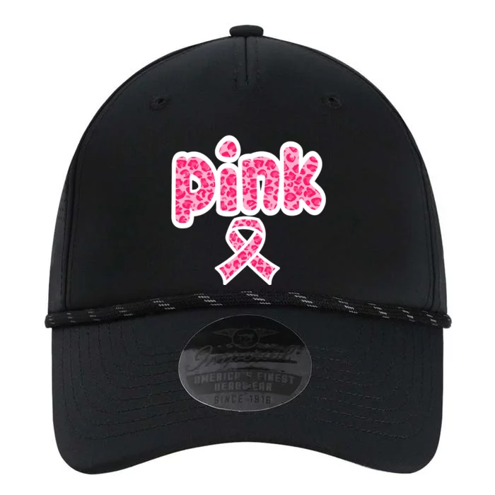 Breast Cancer Pink Ribbon Awareness Performance The Dyno Cap