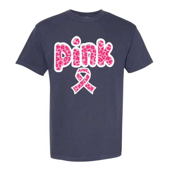 Breast Cancer Pink Ribbon Awareness Garment-Dyed Heavyweight T-Shirt