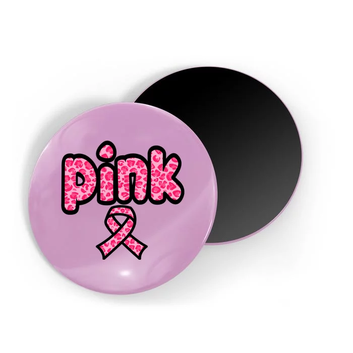 Breast Cancer Pink Ribbon Awareness Magnet