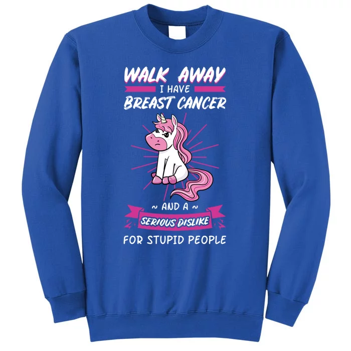 Breast Cancer Pink Awareness Ribbon Patients Unicorn Lover Gift Sweatshirt