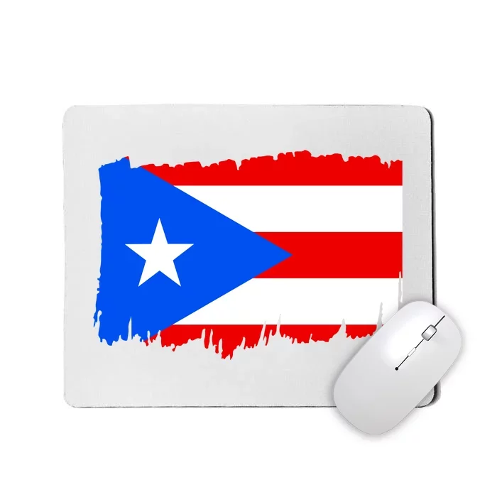 Boricua | Cute Pr Puerto Rican Pride Nuyorican Flag Ladies Rico Mousepad