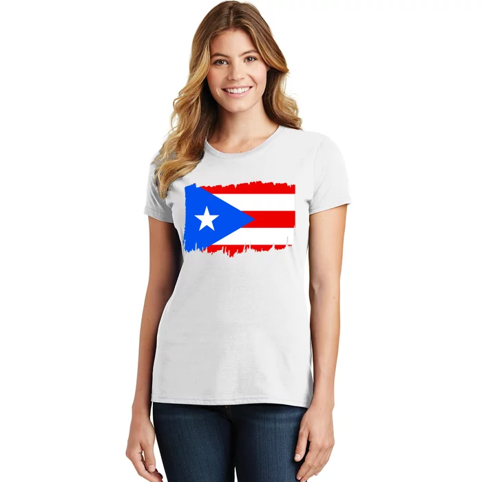 Boricua | Cute Pr Puerto Rican Pride Nuyorican Flag Ladies Rico Women's T-Shirt