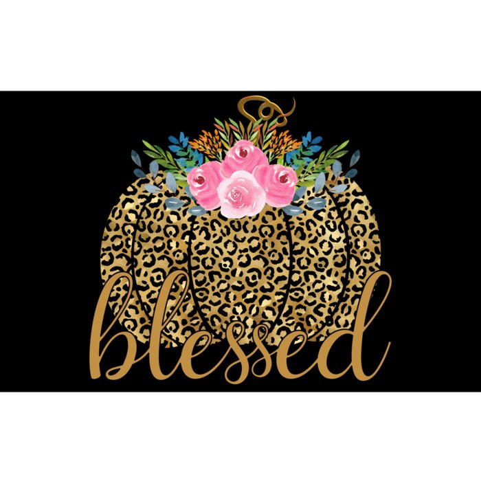 Blessed Cheetah Pumpkin October Bumper Sticker