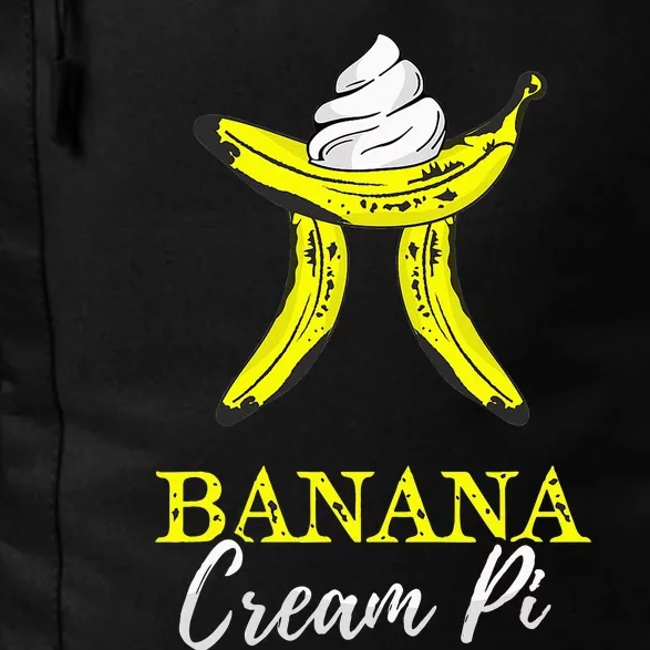 Banana Cream Pie Funny Pi Day Pun Math Symbol 3.14 March 14 Daily Commute Backpack