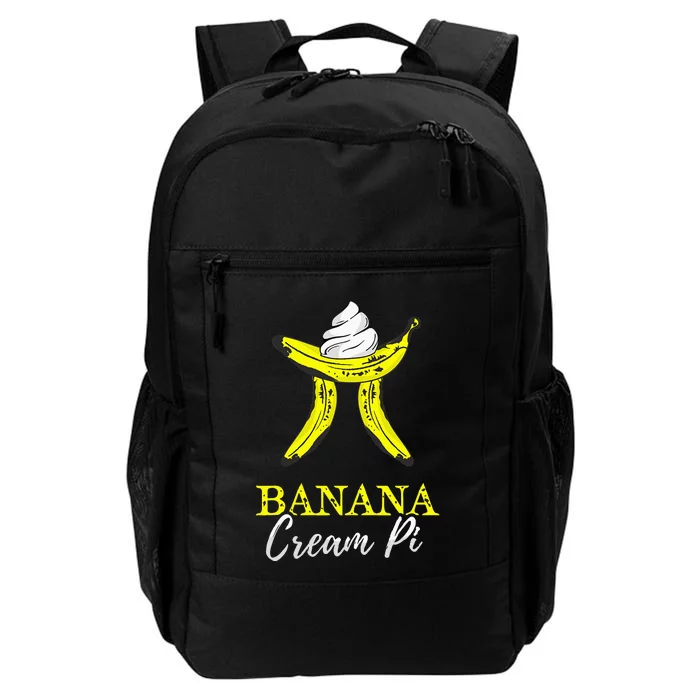 Banana Cream Pie Funny Pi Day Pun Math Symbol 3.14 March 14 Daily Commute Backpack