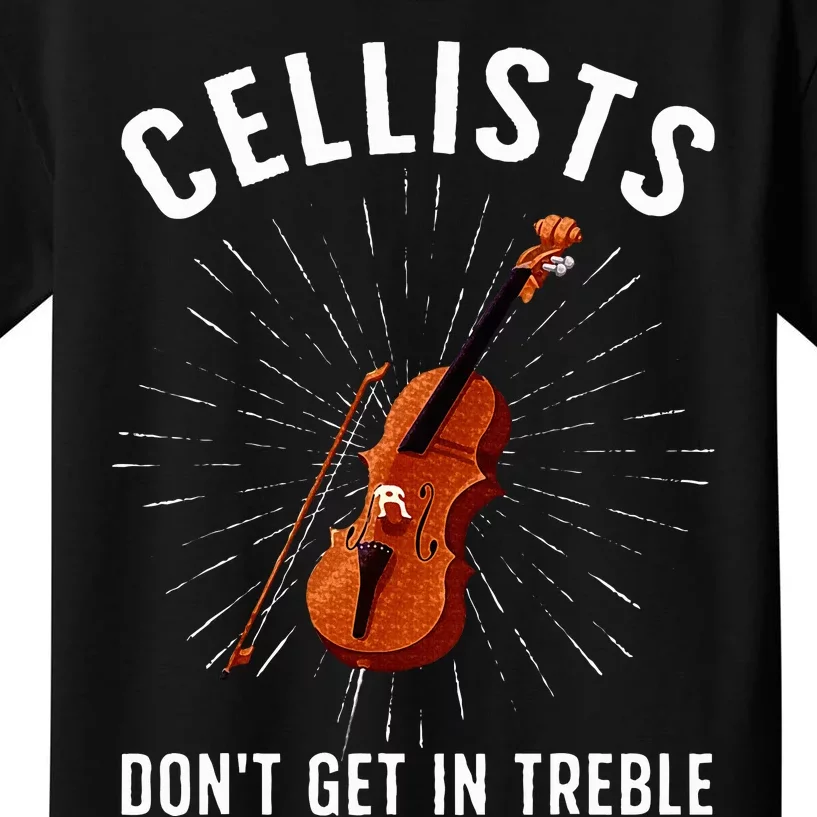 Best Cello Player Cello Lover Cellist Kids T-Shirt