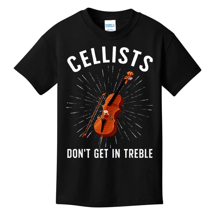 Best Cello Player Cello Lover Cellist Kids T-Shirt