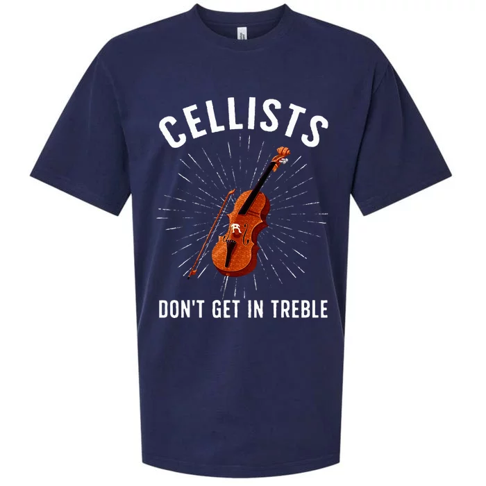 Best Cello Player Cello Lover Cellist Sueded Cloud Jersey T-Shirt