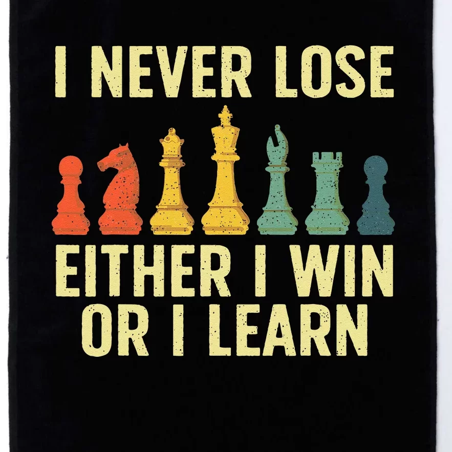 Best Chess Player Board Game Chess Lover Platinum Collection Golf Towel