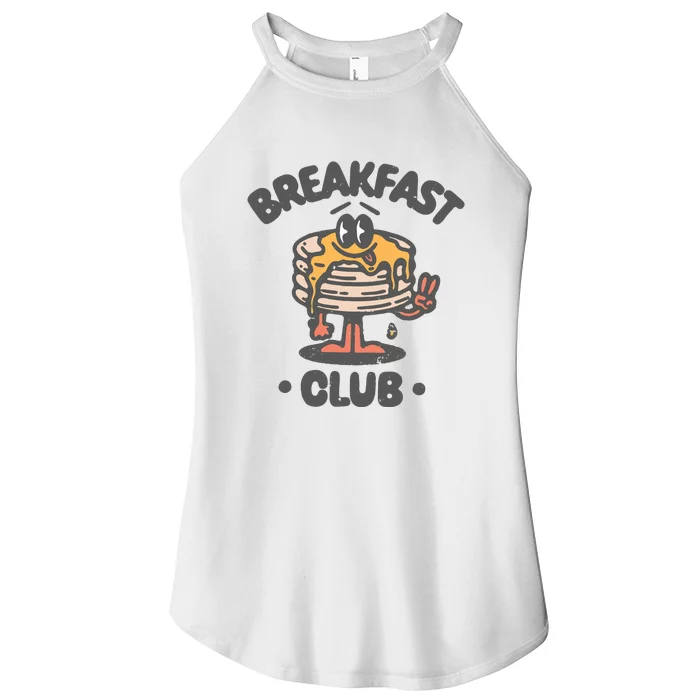 Breakfast Club Pancake Retro Vintage Women’s Perfect Tri Rocker Tank