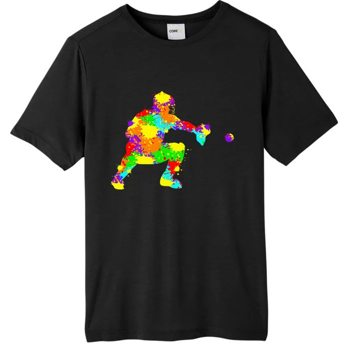 Baseball Catcher Player ChromaSoft Performance T-Shirt