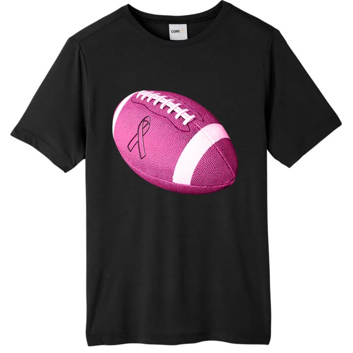 Breast Cancer Pink Football ChromaSoft Performance T-Shirt