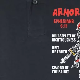 Bible Chapters Put On The Full Armor Of God Softstyle Adult Sport Polo