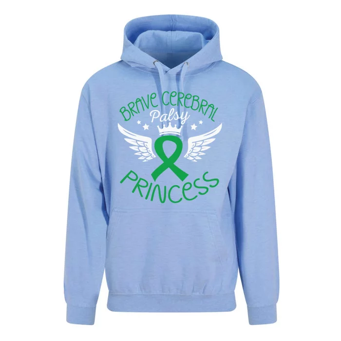 Brave Cerebral Palsy Princess Cerebral Palsy Awareness Gift Unisex Surf Hoodie