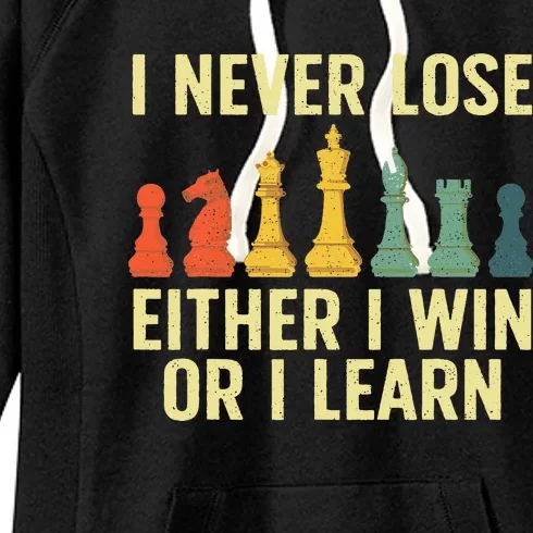 Best Chess Player Board Game Chess Lover Women's Fleece Hoodie