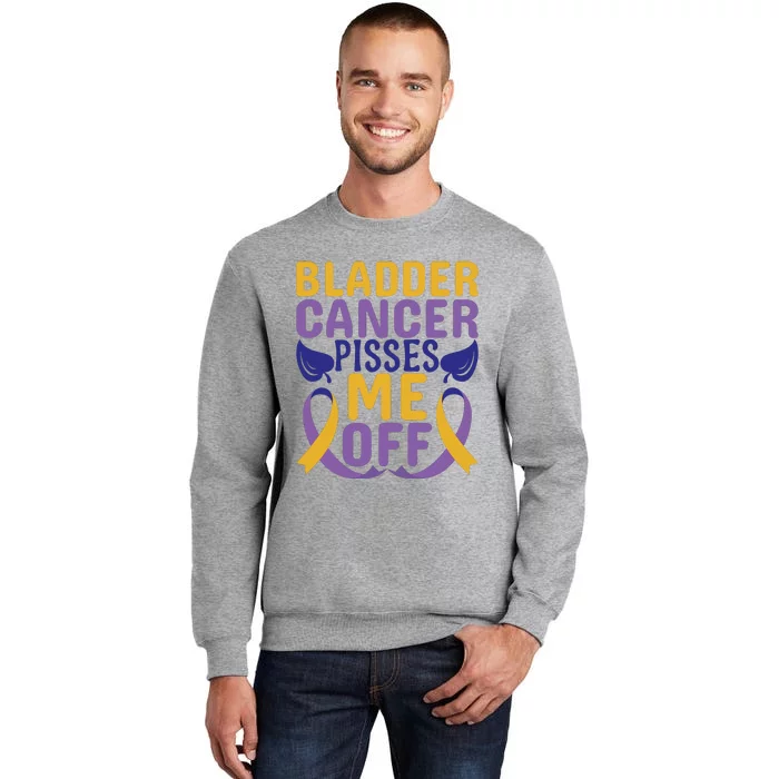 Bladder Cancer Pisses Me Off Breast Cancer Awareness Sweatshirt