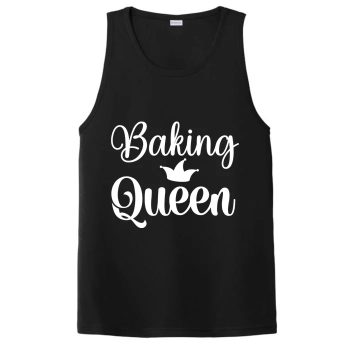 Baking Cooking Queen Mom Gift Performance Tank