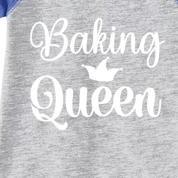 Baking Cooking Queen Mom Gift Infant Baby Jersey Bodysuit