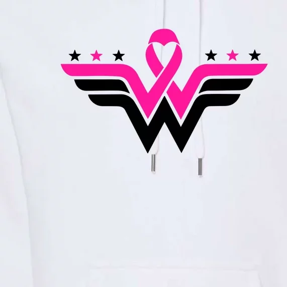 Breast Cancer Ribbon Premium Hoodie