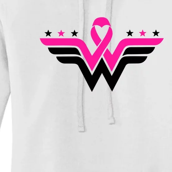 Breast Cancer Ribbon Women's Pullover Hoodie