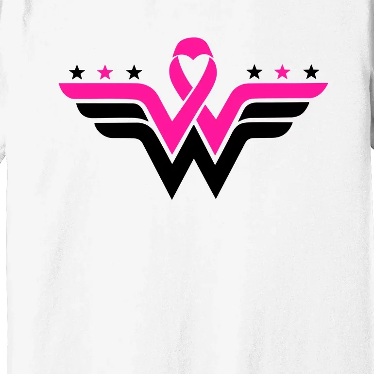 Breast Cancer Ribbon Premium T-Shirt