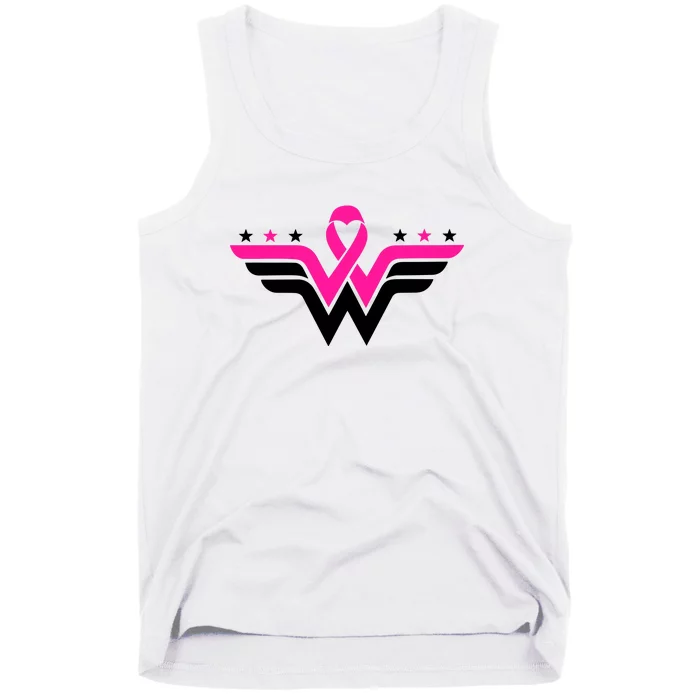 Breast Cancer Ribbon Tank Top