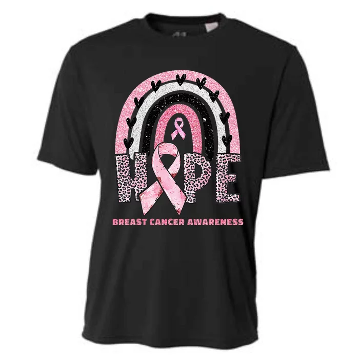 Breast Cancer Rainbow In October We Wear Hope Cooling Performance Crew T-Shirt