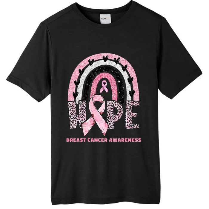 Breast Cancer Rainbow In October We Wear Hope ChromaSoft Performance T-Shirt