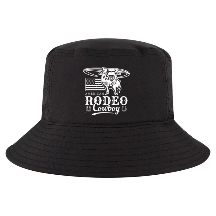 Bull Cowboy Rodeo Cool Comfort Performance Bucket Hat