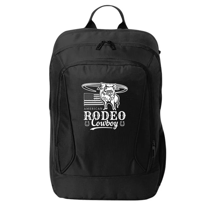 Bull Cowboy Rodeo City Backpack