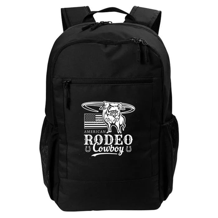 Bull Cowboy Rodeo Daily Commute Backpack