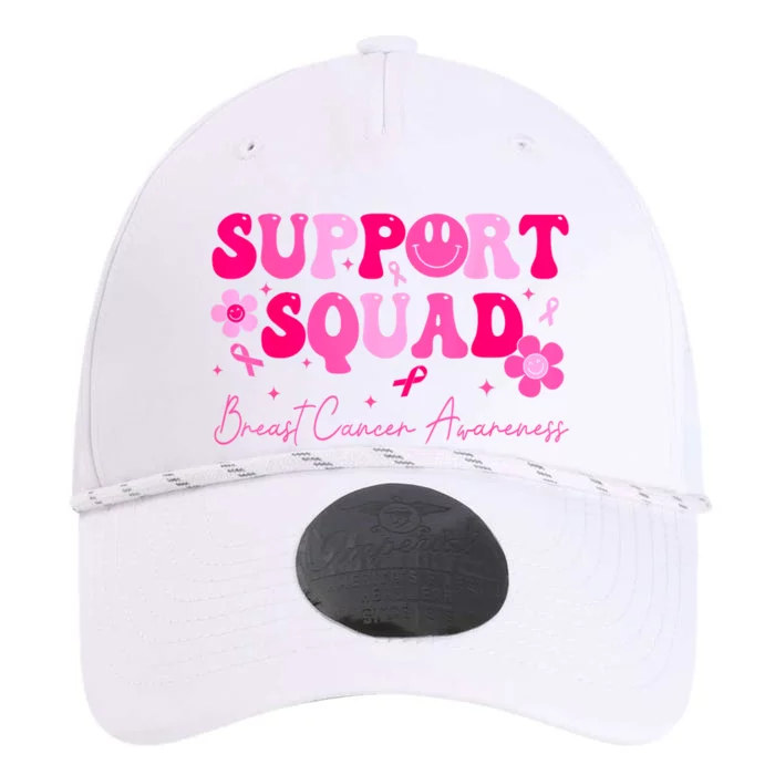 Breast Cancer Retro Groovy Support Squad Awareness Gift Performance The Dyno Cap