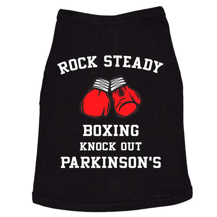 Breast Cancer Rock Steady Boxing Knock Out Parkinsons Doggie Tank