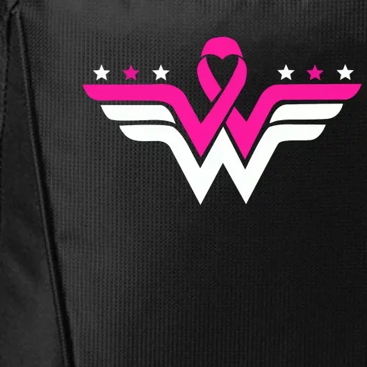 Breast Cancer Ribbon City Backpack