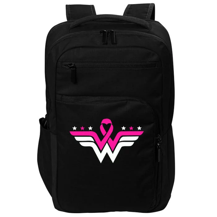 Breast Cancer Ribbon Impact Tech Backpack