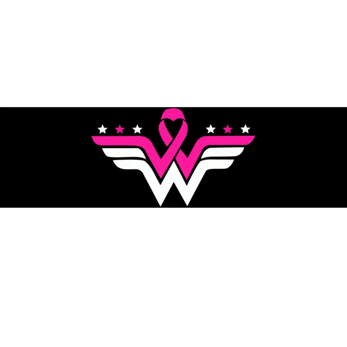 Breast Cancer Ribbon Bumper Sticker