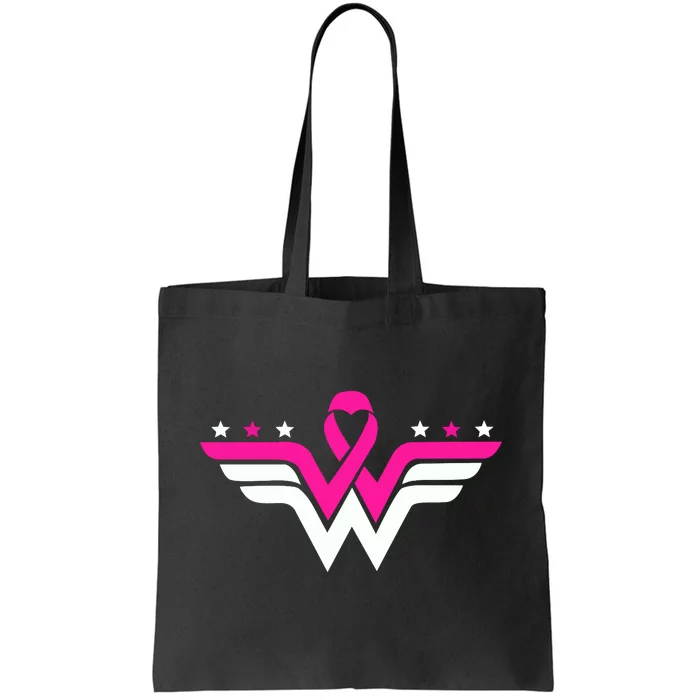 Breast Cancer Ribbon Tote Bag