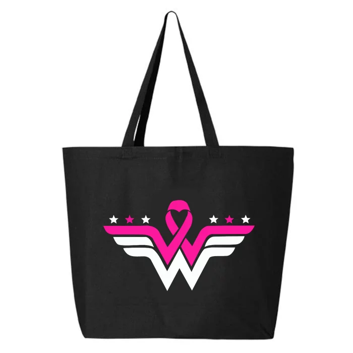 Breast Cancer Ribbon 25L Jumbo Tote