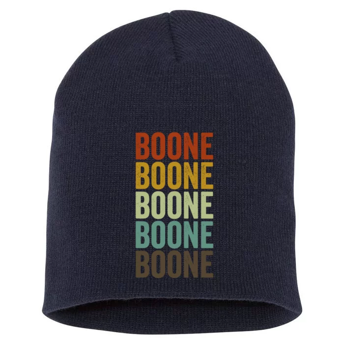 Boone City Retro Short Acrylic Beanie