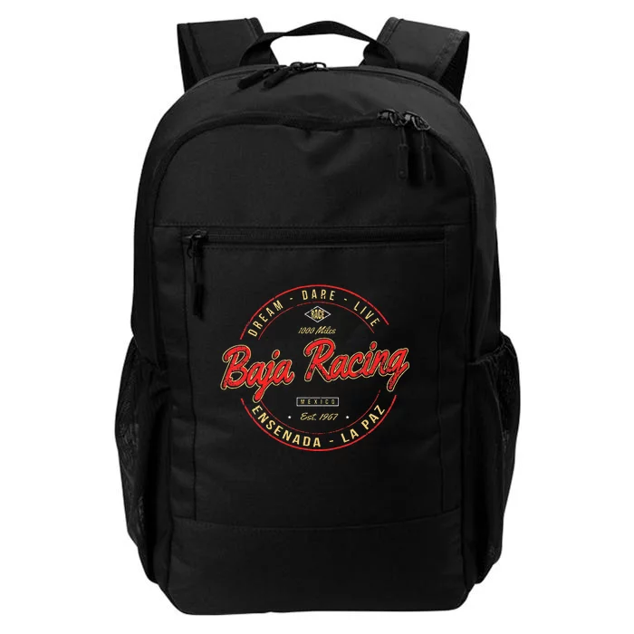 Baja California Racing For All Who Race 1000 Miles Or More Daily Commute Backpack