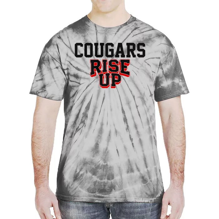 Brazos Cougars Rise Up Hs Tie-Dye T-Shirt