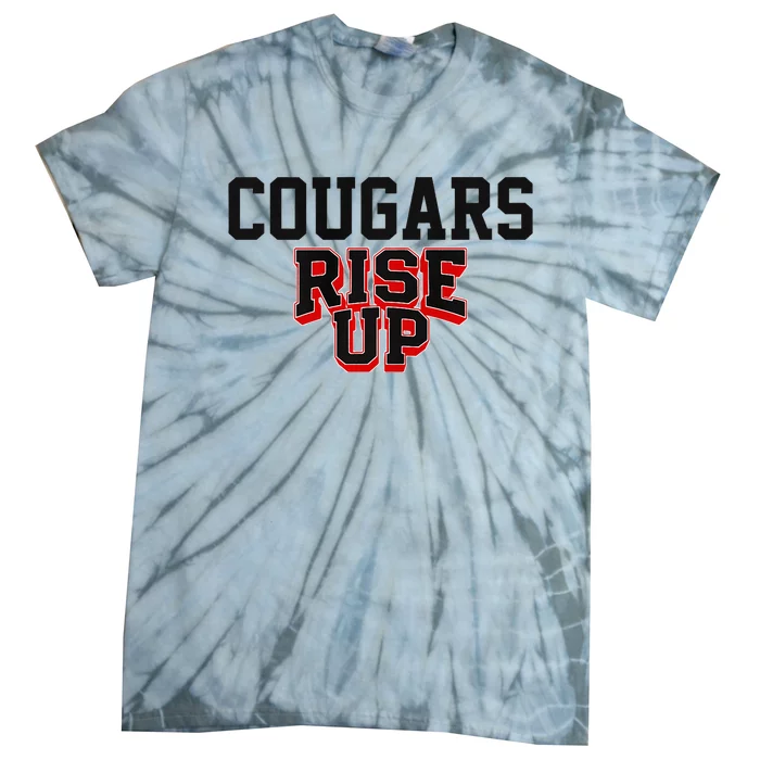 Brazos Cougars Rise Up Hs Tie-Dye T-Shirt