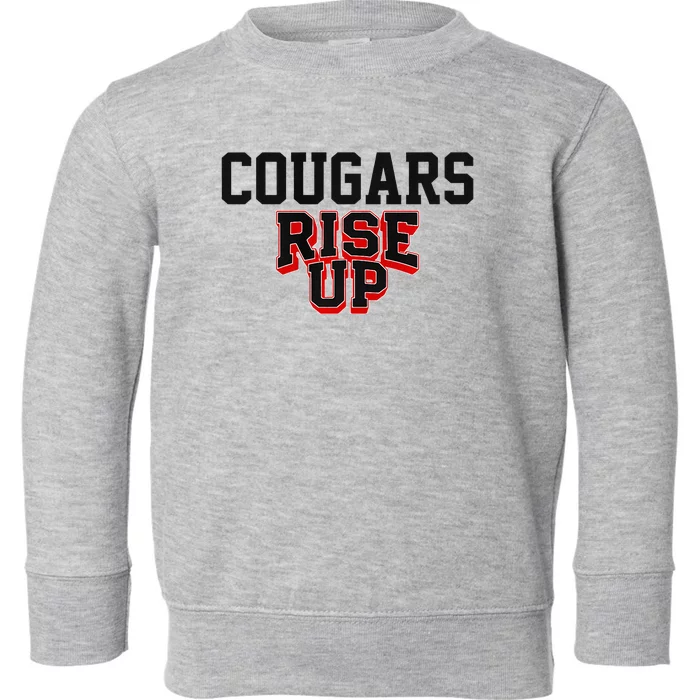 Brazos Cougars Rise Up Hs Toddler Sweatshirt