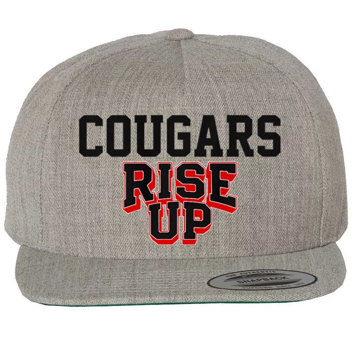 Brazos Cougars Rise Up Hs Wool Snapback Cap