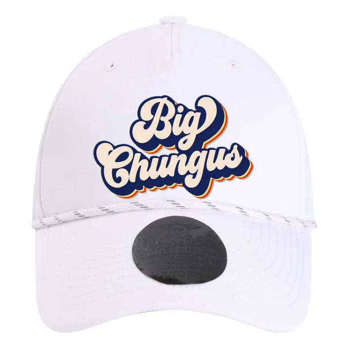 Big Chungus Retro Vintage Art Funny Dank Meme Big Chungus Performance The Dyno Cap