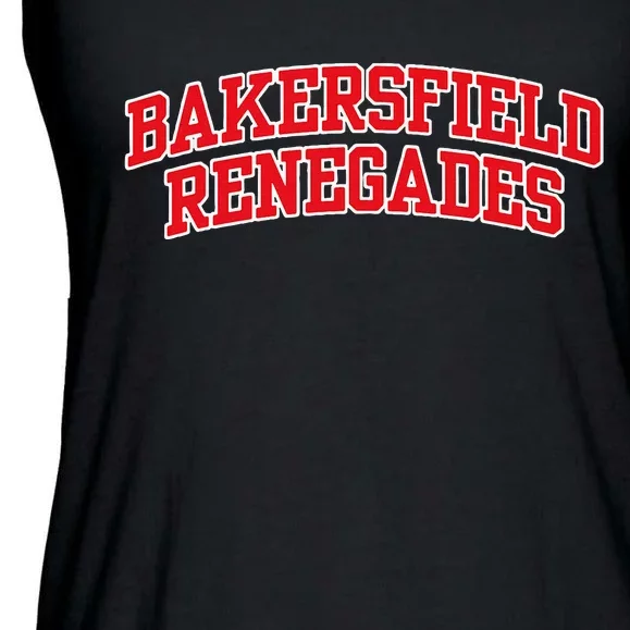 Bakersfield College Renegades Ladies Essential Flowy Tank